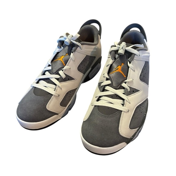 NEW W/O Box Paris Saint-Germain x Air Jordan 6 Retro Low Iron Grey Men’s Sz 12 - Picture 1 of 12